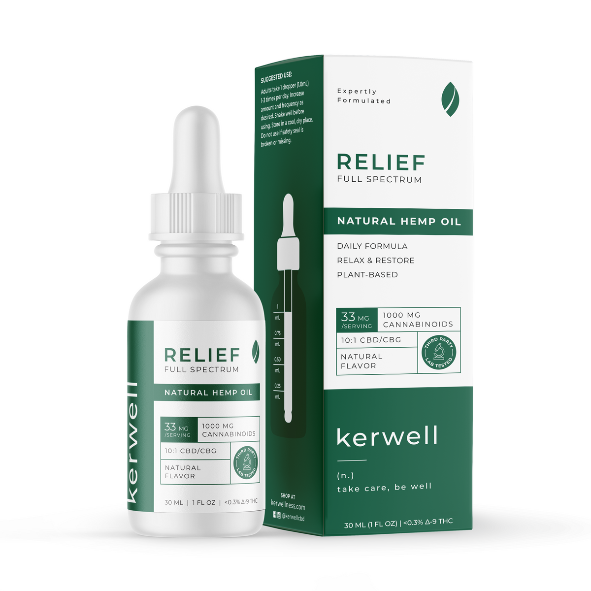 Relief Tincture 1000mg Case
