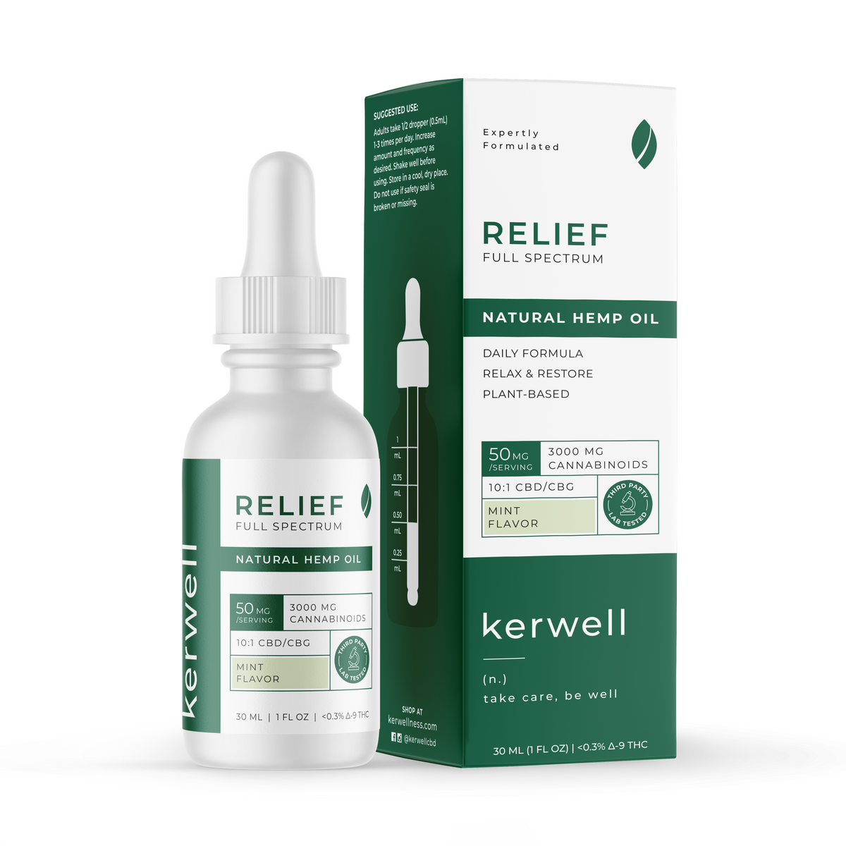 Relief Tincture 3000mg Case
