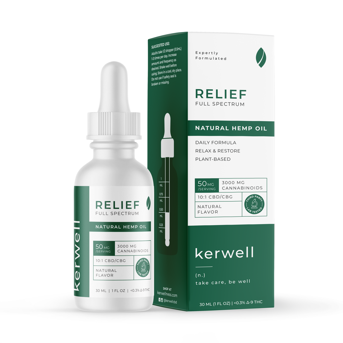Relief Tincture 3000mg Case