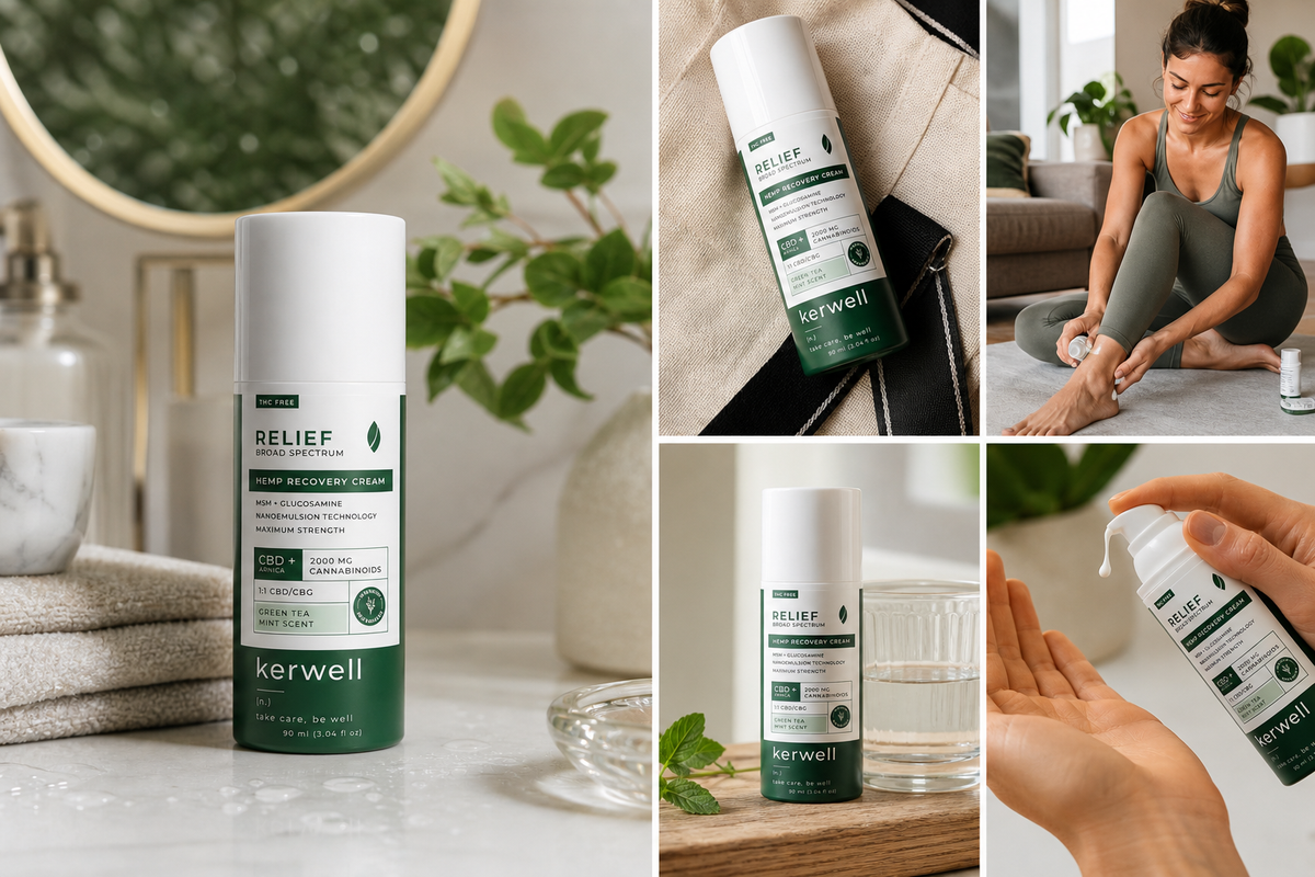 Extra Strength Relief Pain Cream (CBD:CBG)