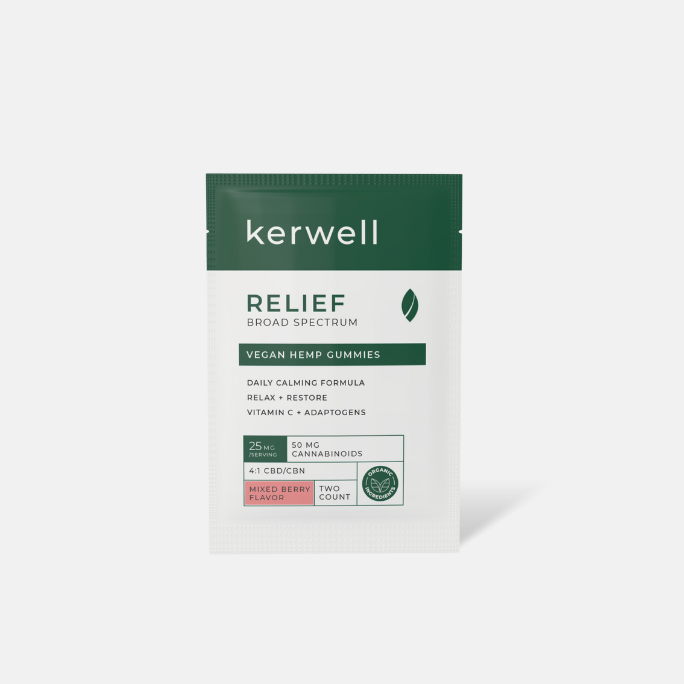 Relief Gummies THC FREE - 2pk (Box of 10)